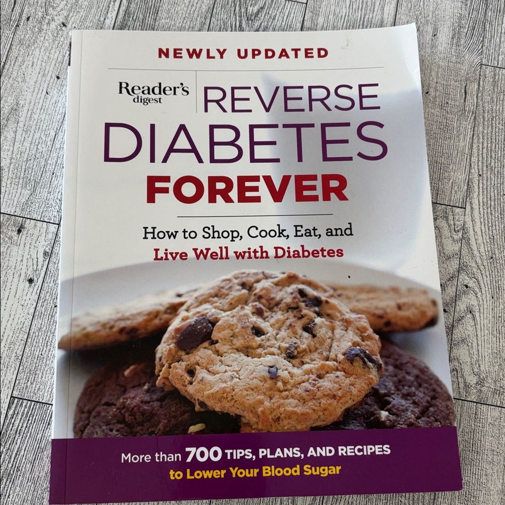 Reader’s digest Reverse Diabetes Forever cookbook 319‎ pages